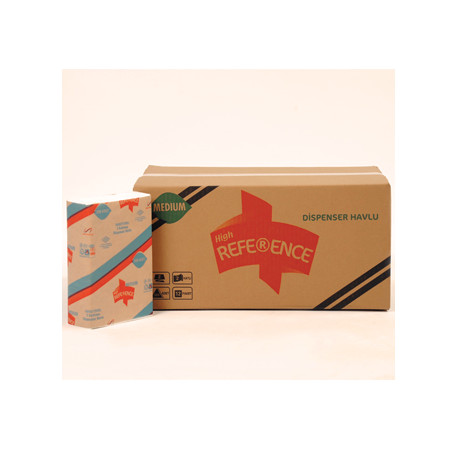 Serviettenspender (18 Packungen in einer Box, 17x21 cm, 250 Blatt)