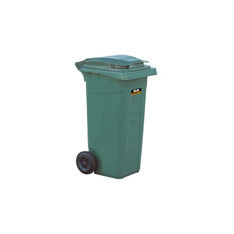 Abfallbehälter (2 Räder, Deckel, 120 L)