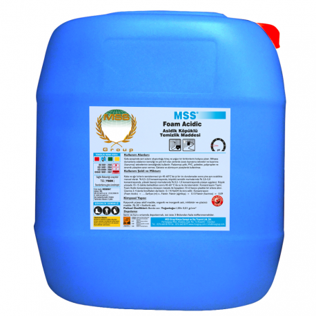 MSS Foam Acidic Acidic Cleaning Agent 20 L