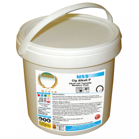 MSS Cip Alkali P Alkali Sistem Temizlik Maddesi (Toz) 20 KG
