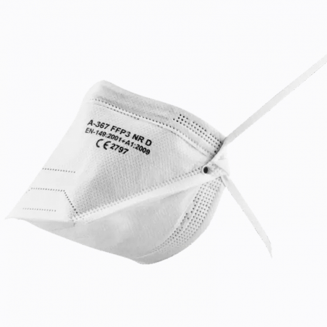 Dust Mask (A-367 FFP3 NR D Valveless Mask)