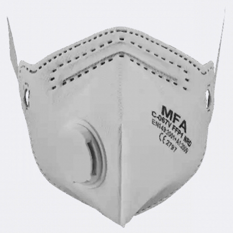 Toz Maskesi (C-067V FFP1 NR D Ventilli Maske)