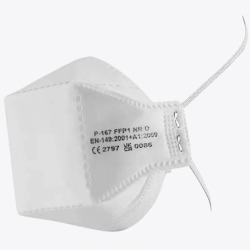 Dust Mask (P-167 FFP1 NR D Valveless Mask)