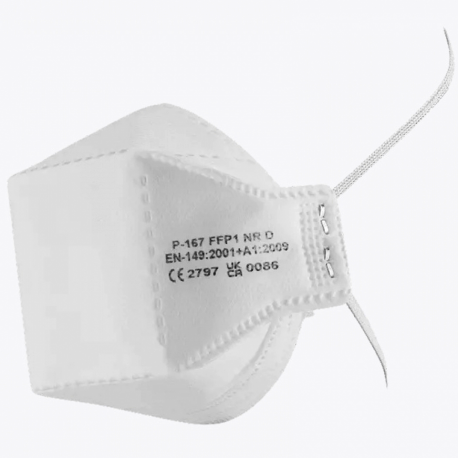 Dust Mask (P-167 FFP1 NR D Valveless Mask)