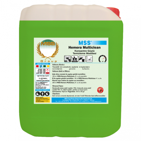HEMERA Multiclean Güçlü Genel Temizlik Maddesi 5 L (5,17 KG)