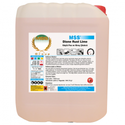 DİONE Rustlime Güçlü Pas, Kireç ve Yosun Sökücü 1 L (1,03 KG)