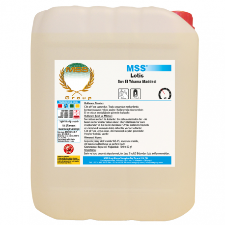 LOTİS Sıvı El Yıkama Maddesi  5 L (5,12 KG)