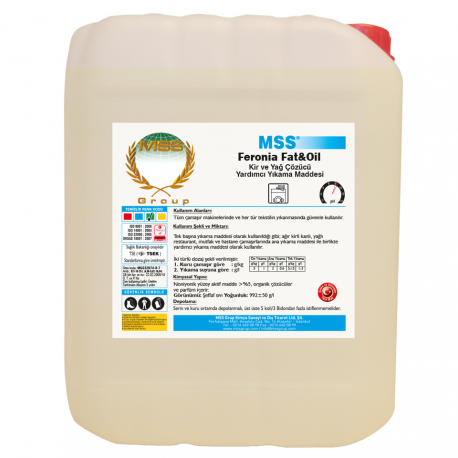 FERONİA Fat&Oil Fat and Oil Remover Liquid 5 L (4,85 KG)