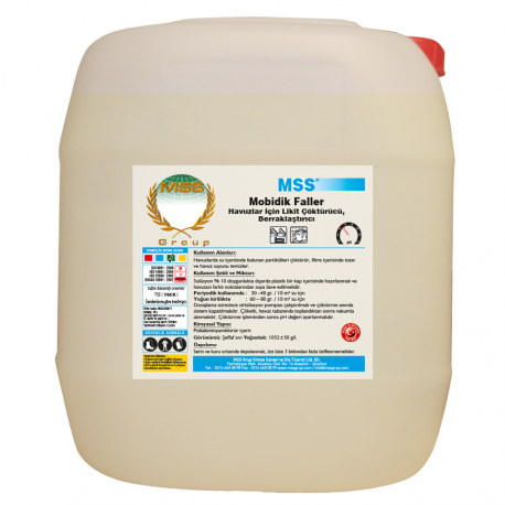 MOBİDİK Faller Havuzlar İçin Likit Çöktürücü 20 L (20,64 KG)